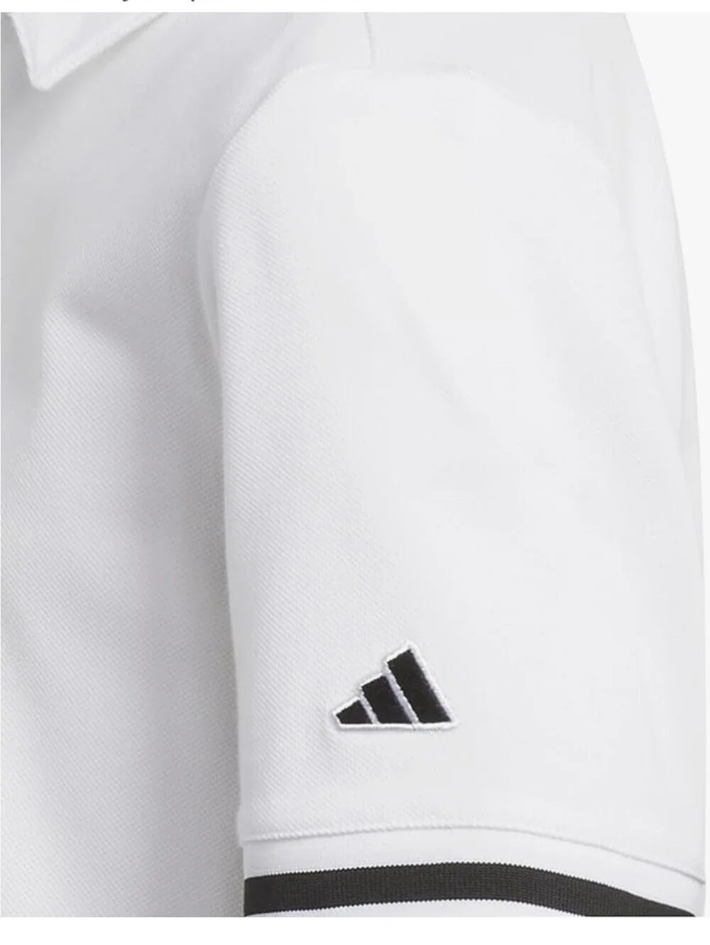 NWT Adidas Boys Pique Polo Shirt